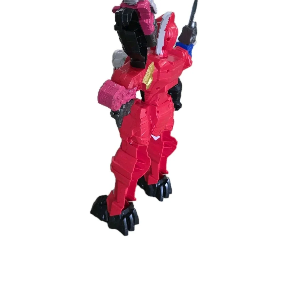 Power Rangers Megazord‎ Dino Fury Zord Link Jumbo Action Figure Mega 20inch Good